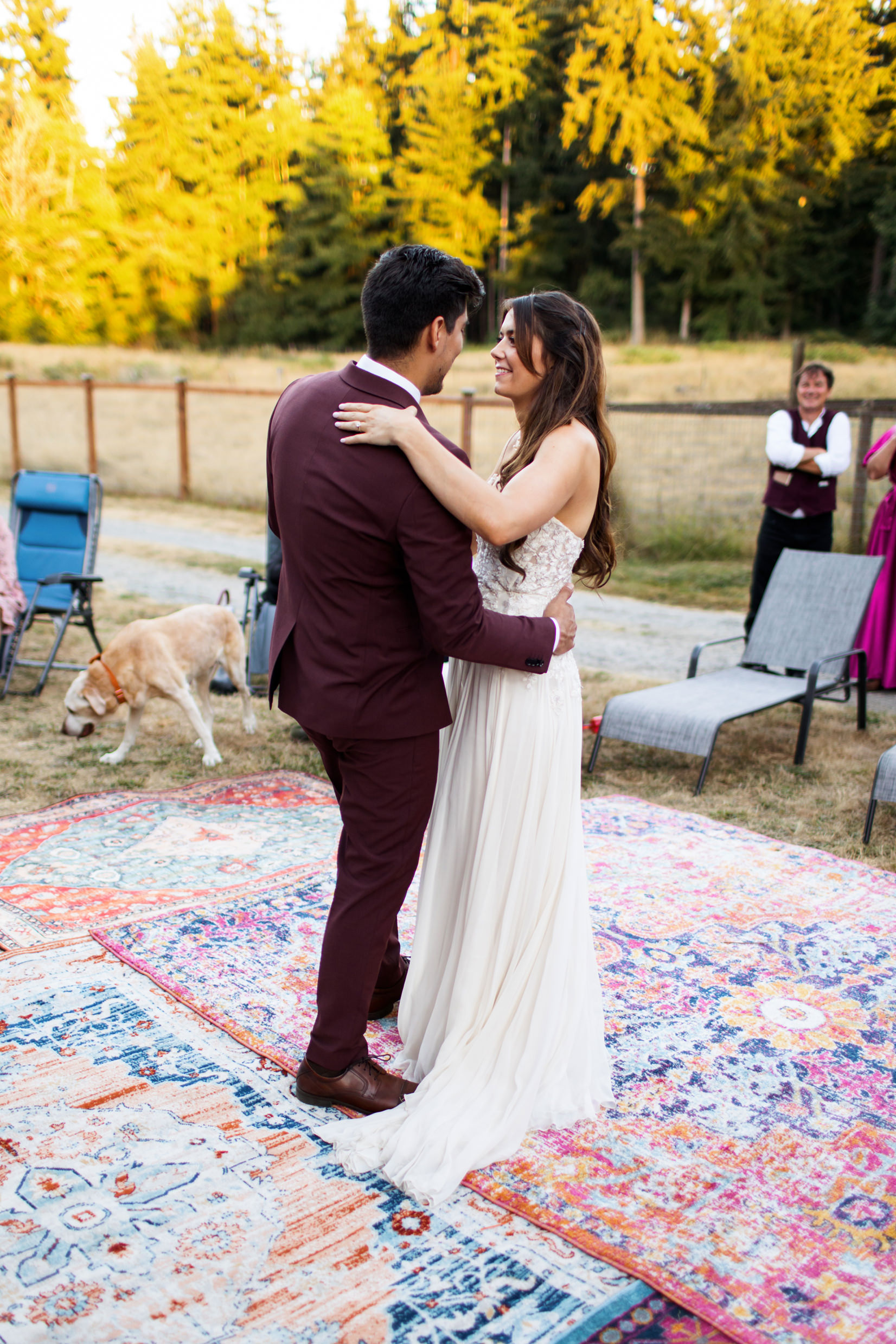 Private Whidbey Island Wedding Photos